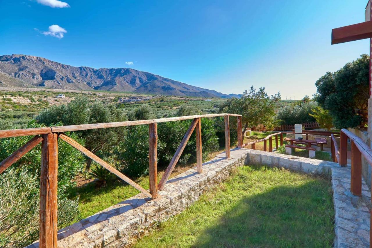 Villa Evenos Of 3 Bedrooms - Irida Country House Of 2 Bedrooms With Private Pools Elafonisi Extérieur photo
