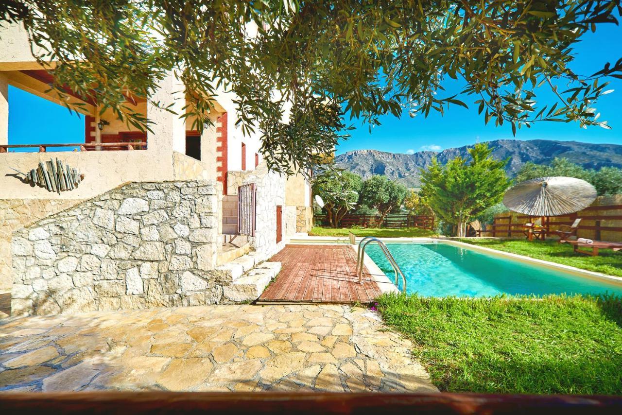 Villa Evenos Of 3 Bedrooms - Irida Country House Of 2 Bedrooms With Private Pools Elafonisi Extérieur photo