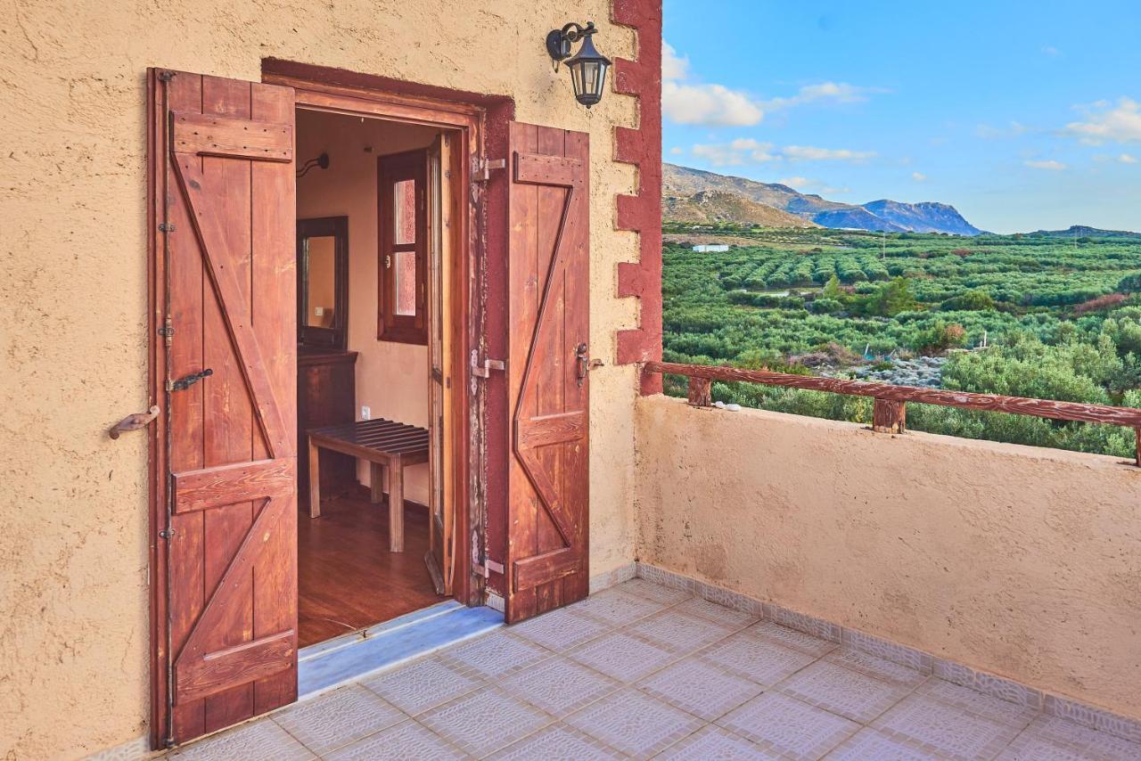Villa Evenos Of 3 Bedrooms - Irida Country House Of 2 Bedrooms With Private Pools Elafonisi Extérieur photo