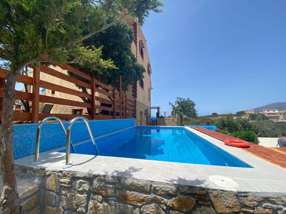 Villa Evenos Of 3 Bedrooms - Irida Country House Of 2 Bedrooms With Private Pools Elafonisi Extérieur photo