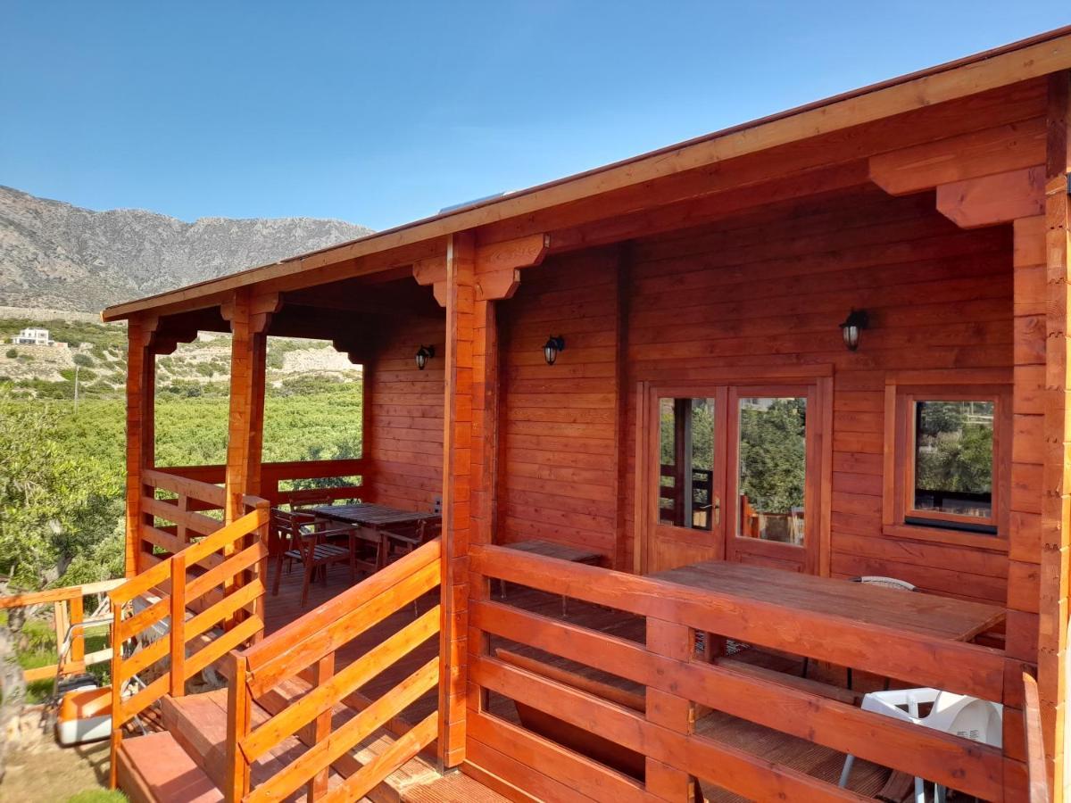 Villa Evenos Of 3 Bedrooms - Irida Country House Of 2 Bedrooms With Private Pools Elafonisi Extérieur photo