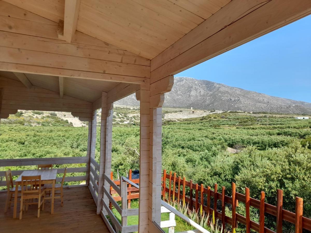 Villa Evenos Of 3 Bedrooms - Irida Country House Of 2 Bedrooms With Private Pools Elafonisi Extérieur photo