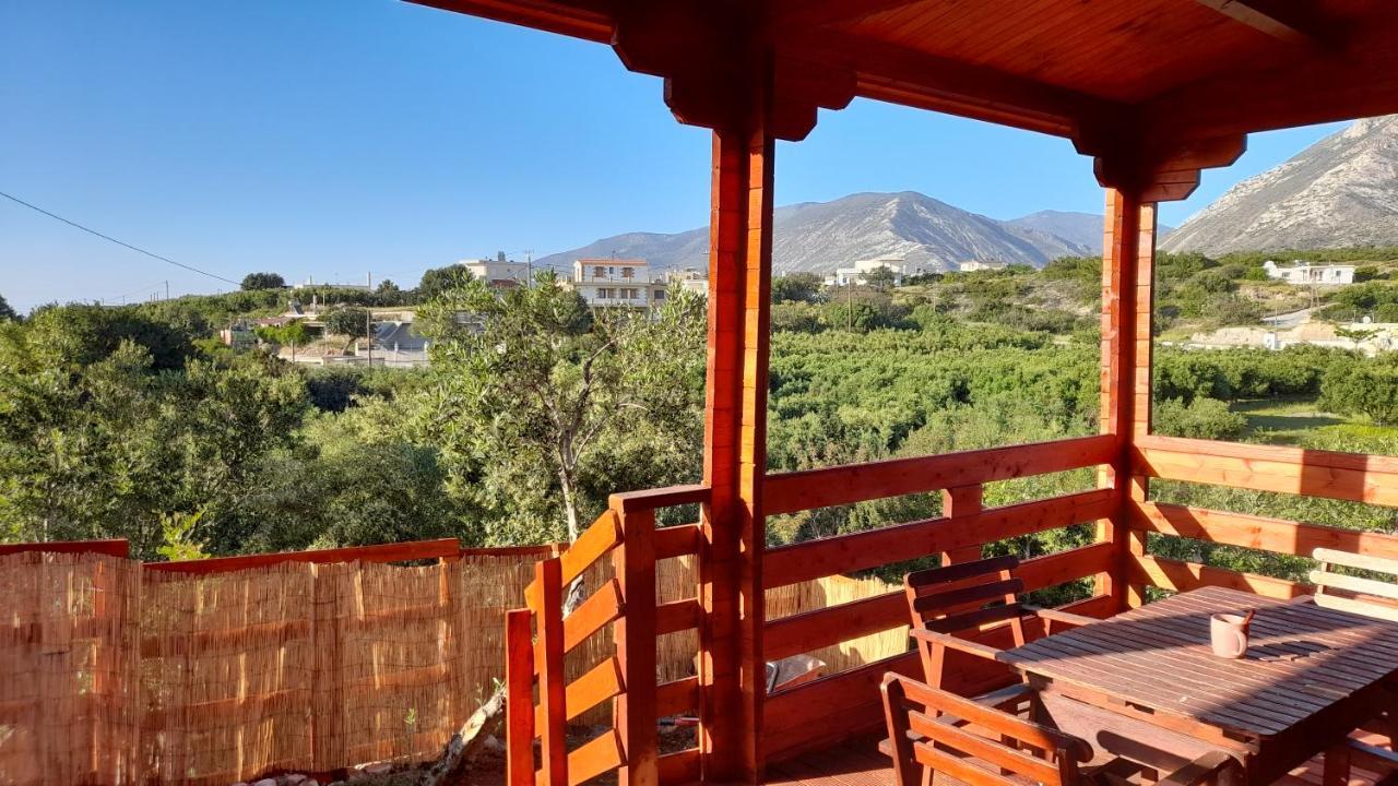 Villa Evenos Of 3 Bedrooms - Irida Country House Of 2 Bedrooms With Private Pools Elafonisi Extérieur photo