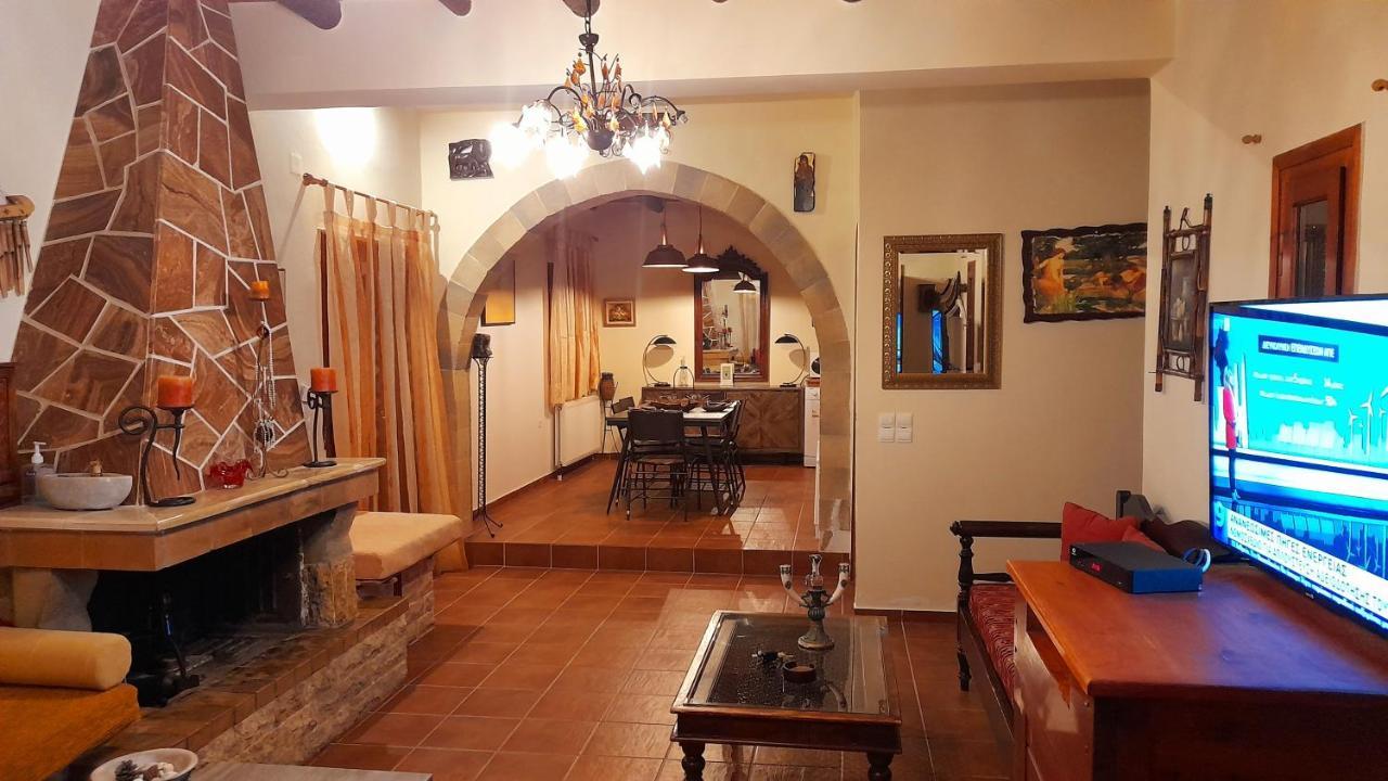 Villa Evenos Of 3 Bedrooms - Irida Country House Of 2 Bedrooms With Private Pools Elafonisi Extérieur photo