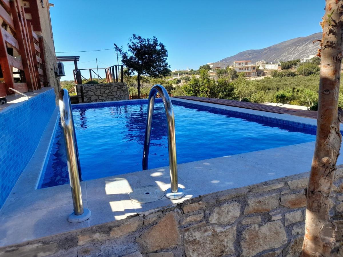 Villa Evenos Of 3 Bedrooms - Irida Country House Of 2 Bedrooms With Private Pools Elafonisi Extérieur photo